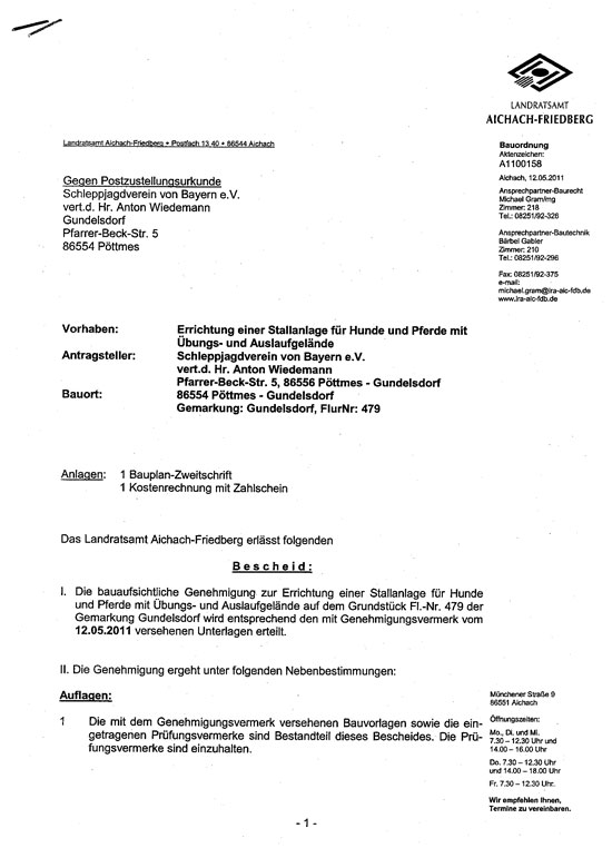 Schleppjagdverein von Bayern e.V.